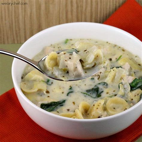 Creamy Pesto Chicken Soup - The Weary Chef