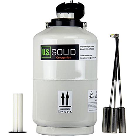 10 L Cryogenic Container Liquid Nitrogen (LN2) Dewer Tank with Straps from U.S. SOLID - Walmart ...