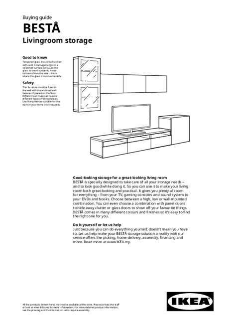 IKEA Malaysia Besta Buying Guide for Livingroom Storage | IKEA Malaysia