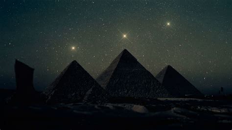 Pyramids Of Giza And Orion's Belt