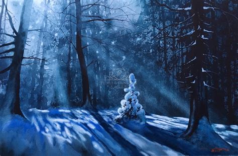 Winter forest | People And Paintings