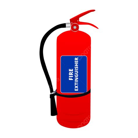 Fire Extinguisher On Transparent Background Vector, Fire Extinguisher ...