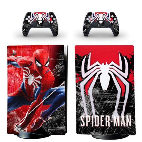 Spiderman Skin Sticker Decal For PS5 Digital Edition And Controllers - ConsoleSkins.co ...