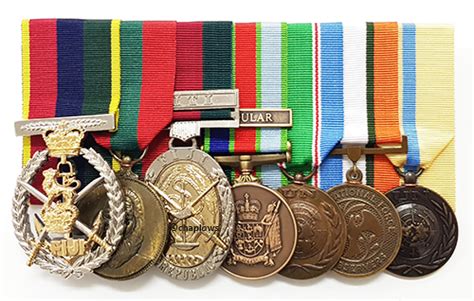 Military Medal Mounting