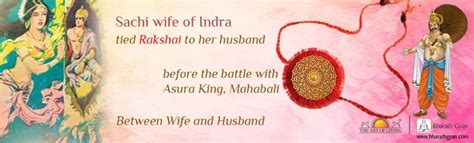 Bharath Gyan - Shachi, the wife of Indra, tied a Raksha...