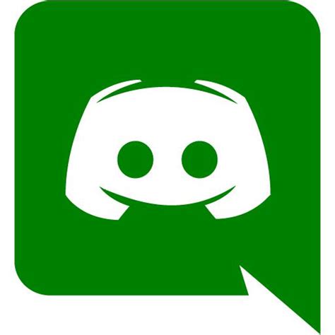 Green discord icon - Free green site logo icons