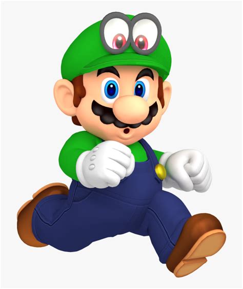 Mario Luigi Png - Luigi Costume Mario Odyssey, Transparent Png - kindpng