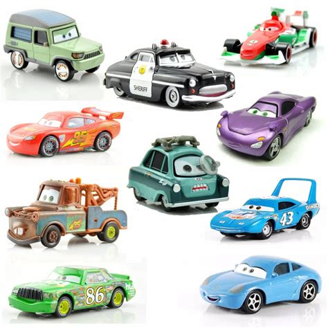 20 Style Disney Pixar Cars Toys For Kids Lightning McQueen High Quality ...