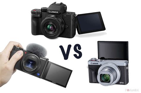 Best vlogging camera? Panasonic G100, Sony ZV-1, Canon G7X 3