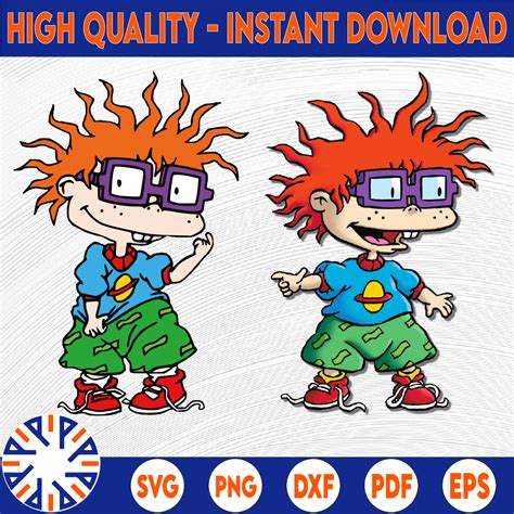 Rugrats Svg, Colorful Rugrats Svg, Png Dxf Eps Digital File Inspire ...