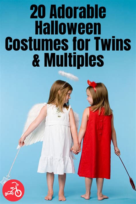 20 Halloween Costumes for Twins (Older Siblings & Parents too!)