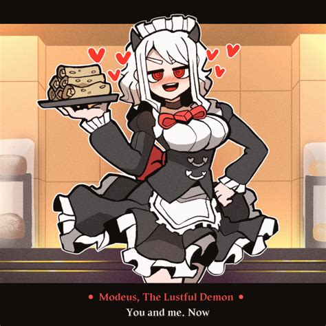 Helltaker - Maid Modeus | Helltaker | Know Your Meme