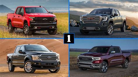 Pickup Truck Comparison: F-150, Silverado, Ram, Toyota & Nissan Ford ...