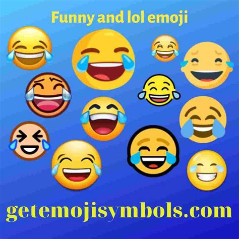 😂 Funny and LOL Emoji - All emoji copy and paste symbols