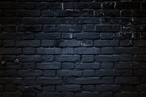 Black Grunge Brick Wall As Background or Wallpaper Stock Image - Image ...