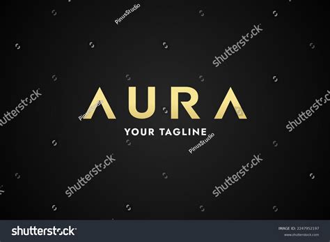 Aura Logo Elegant Aura Logo Vector Stock Vector (Royalty Free) 2247952197 | Shutterstock