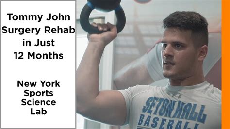 Tommy John Surgery Rehab in Just 12 Months | NY Sports Science Lab ...