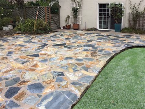 Yosemite Slate Stone Patio - Murrer Construction