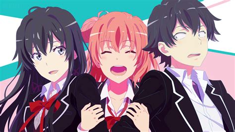 8K Ultra HD Wallpaper: My Teen Romantic Comedy SNAFU Trio