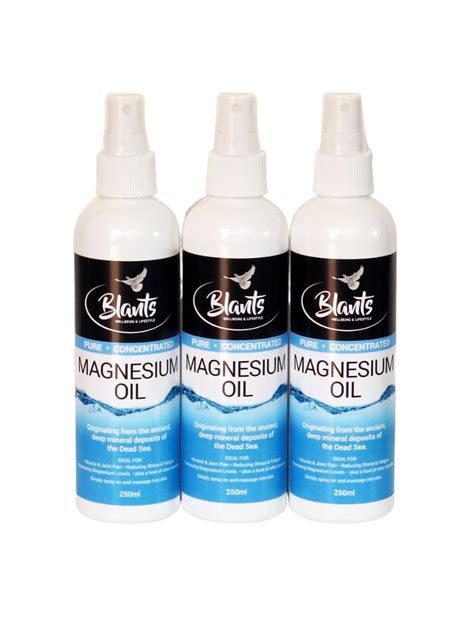 Magnesium Oil Spray 3x250ml – Blants