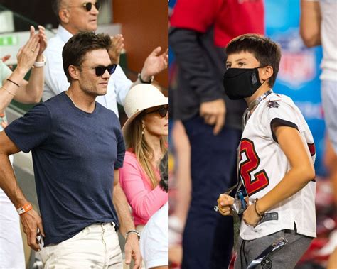 “Like Father, Like Son”: Single Tom Brady Follows 13 YO Son Benjamin’s ...