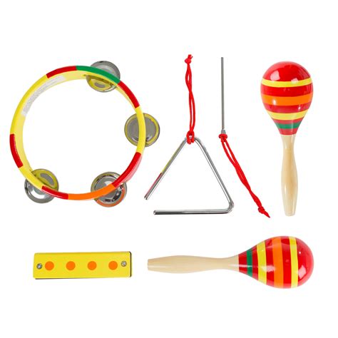 Kids Percussion Musical Instruments Toy Set by Hey! Play! - Walmart.com