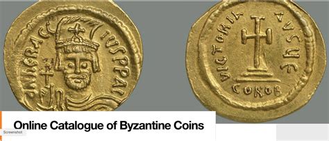 Online Catalogue of Byzantine Coins – Centre for Coins, Culture and Religious History Foundation