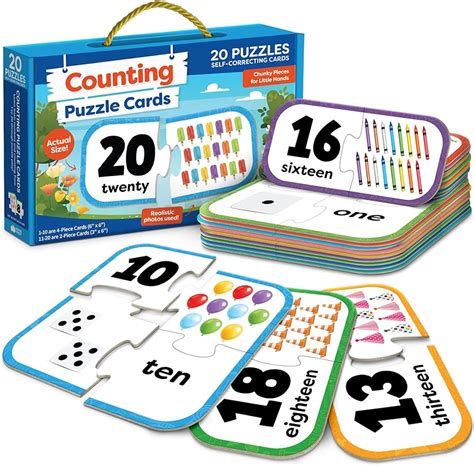 Amazon.com: Momo & Nashi Number Puzzle Kindergarten Math Games ... - Worksheets Library