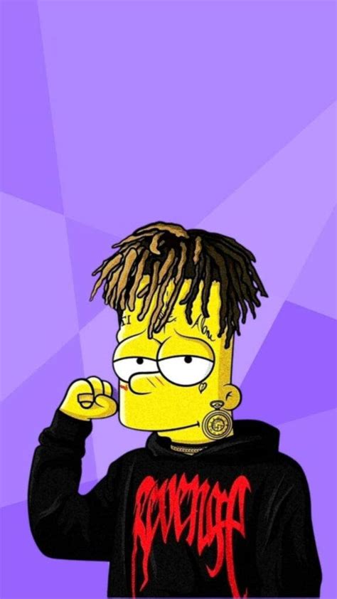 Download Cool Drip Bart Simpsons Wallpaper | Wallpapers.com