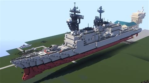 USS Spruance class Destroyer Minecraft Project