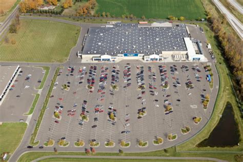 Walmart Supercenter Aerial View With Parking Lot Stock Photo - Download Image Now - iStock