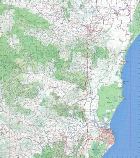 Getlost Map 9435 KEMPSEY NSW Topographic Map V15 1:75,000 map by Getlost Maps - Avenza Maps ...