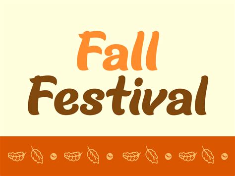 Fall Festival - Central Bearden