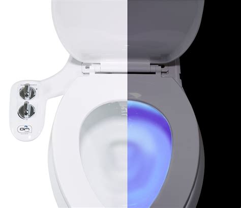 Aim to Wash! Self Cleaning Bidet Attachment With Night Light » Gadget Flow