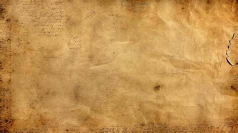 Premium AI Image | Aged Parchment Paper Texture