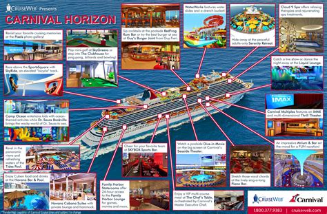 Carnival Horizon Cruise Ship, 2024, 2025 and 2026 Carnival Horizon ...