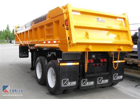 End Dump Trailers | K-Line Trailers | Design & Manufacturing | BC, Canada