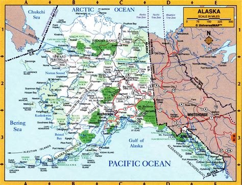 Alaska Map - alaska Maps and state information _ Category:alaska maps (en) categoria di un ...