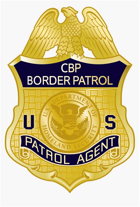 Border Patrol Badge Svg, HD Png Download - kindpng