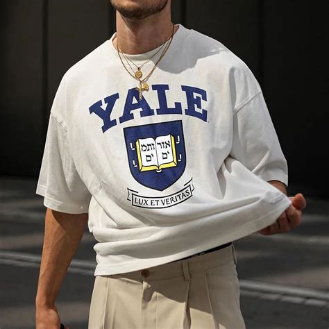 Yale University Men's Fashion Summer T-Shirts – Nova Fashion Shop