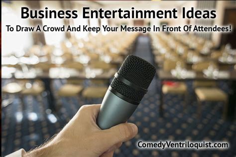 Business Entertainment Ideas - Comedy Ventriloquist