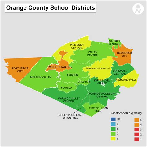 Orange County Ny Map Of Towns