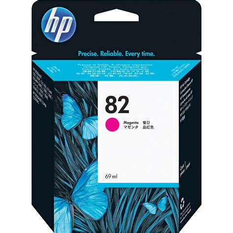 HP 82 Magenta Ink Cartridge (69ml) C4912A B&H Photo Video