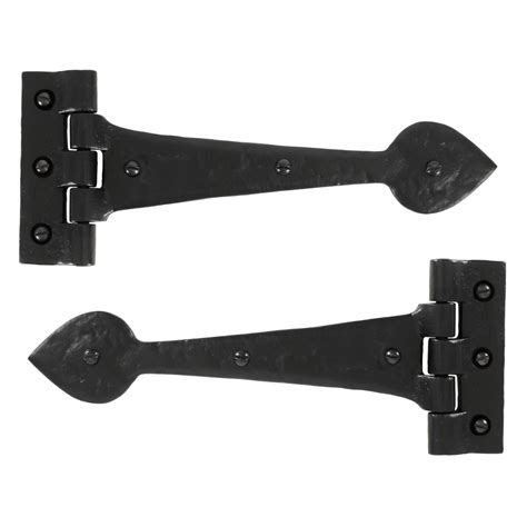 Black Antique T Hinge (10.5") (Pair) - From Period Home Style