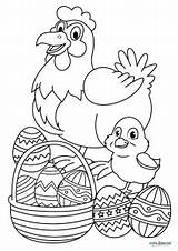 Free Printable Chicken Coloring Pages For Kids sketch template