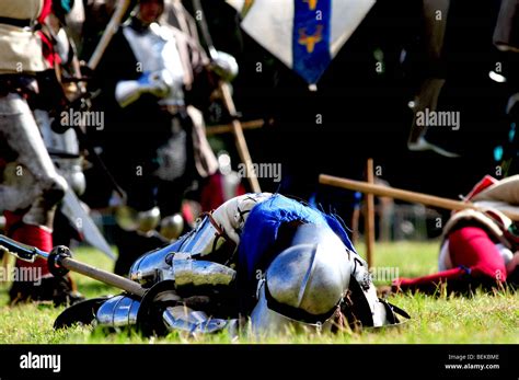 Battle of bosworth field Stock Photo - Alamy