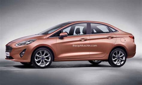 All New Ford Fiesta Sedan Looks Attractive and Pleasing in Rendering