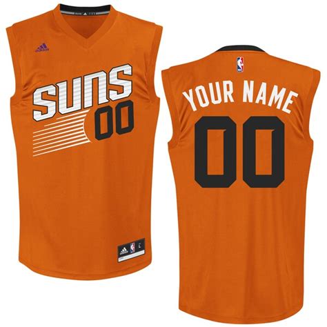 Men's Phoenix Suns Orange Custom Alternate Jersey - NBA Store