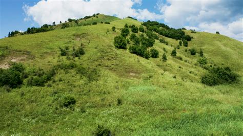 Drone footage of mountain in summer. Aerial view 38237047 Stock Video ...