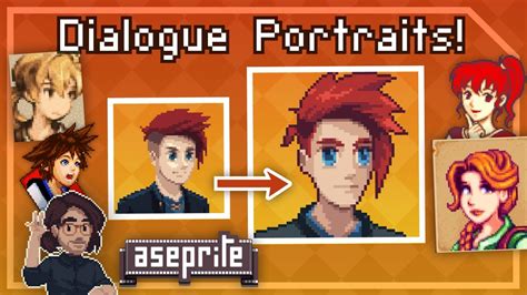 Pixel Art Class - Introduction To Portraits! - YouTube